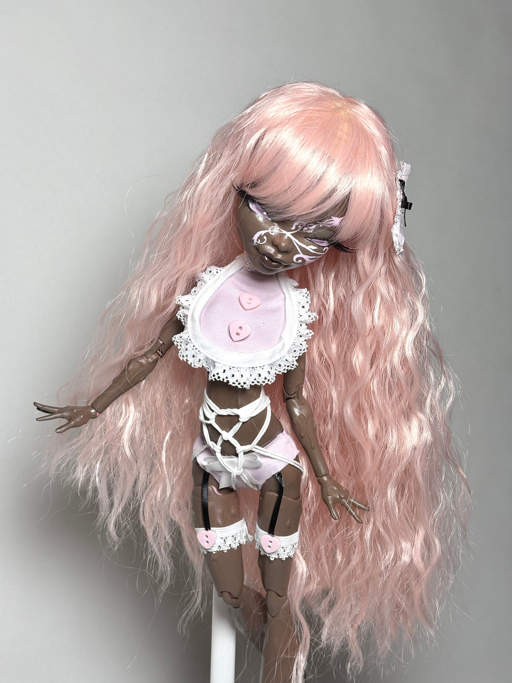 𑣲-Unique custom doll(one-of-a-kind): 𝒪ᵣ𝚗ₐᗰₑ𝚗𝚝 𝒢ⁱ𝓇ˡ