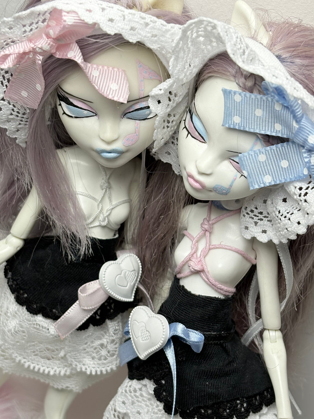 𑣲Unique (OOAK) custom doll : Little Bo Peep twins