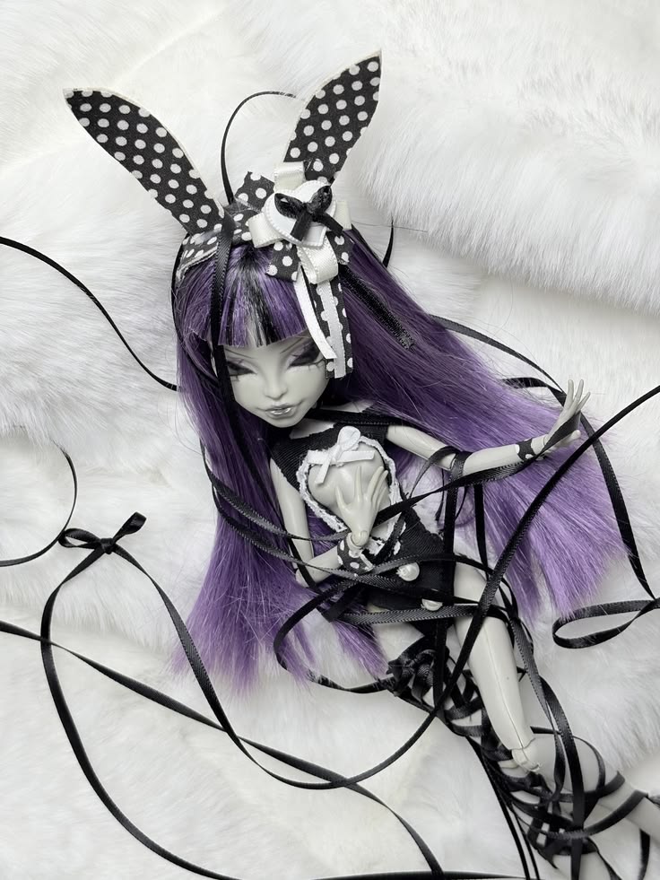 𑣲-Unique custom doll(one-of-a-kind): Easter bunny doll